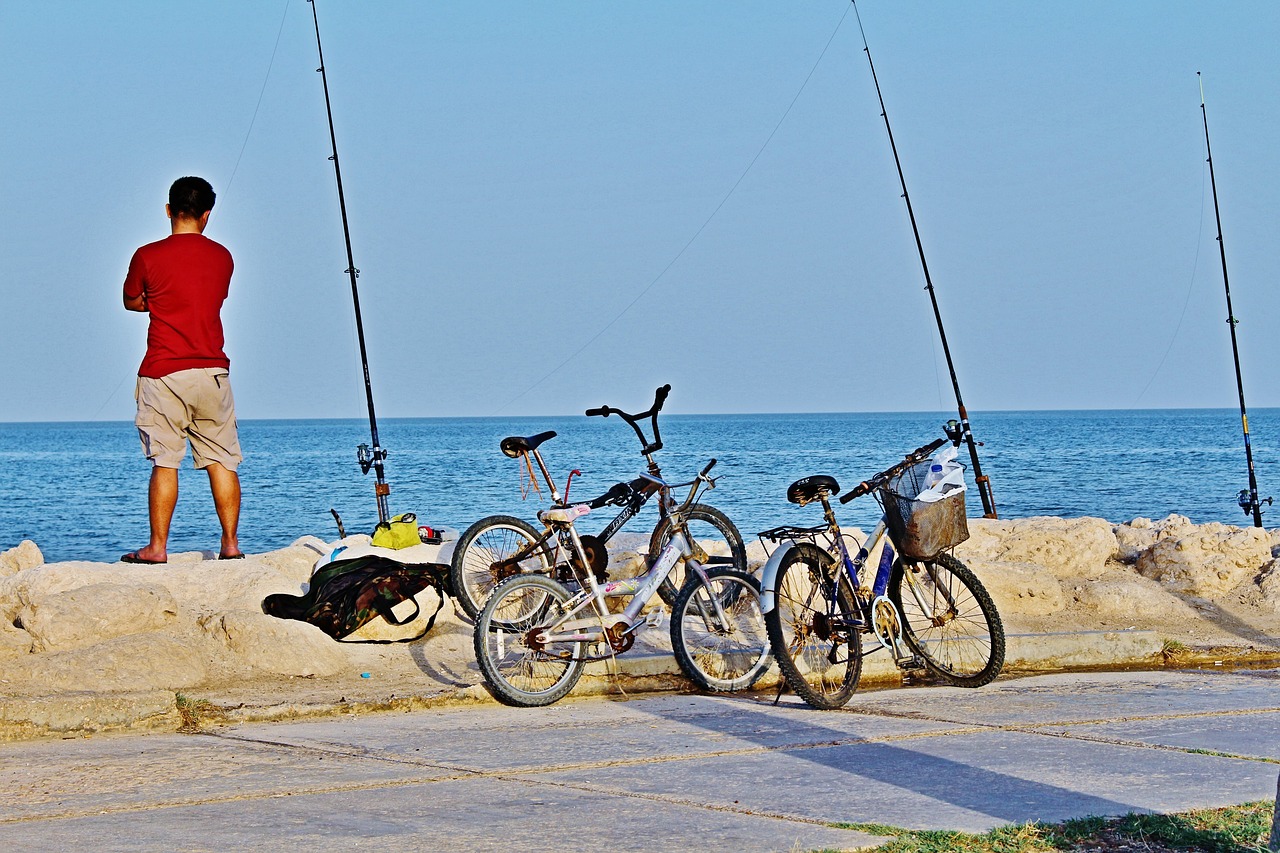 khobar fishing cycle free photo