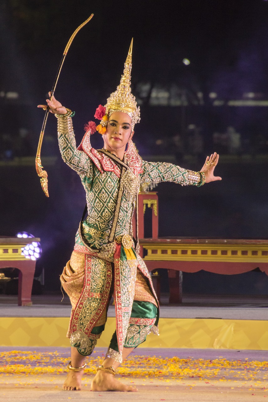 khon performances of thailand rama free photo