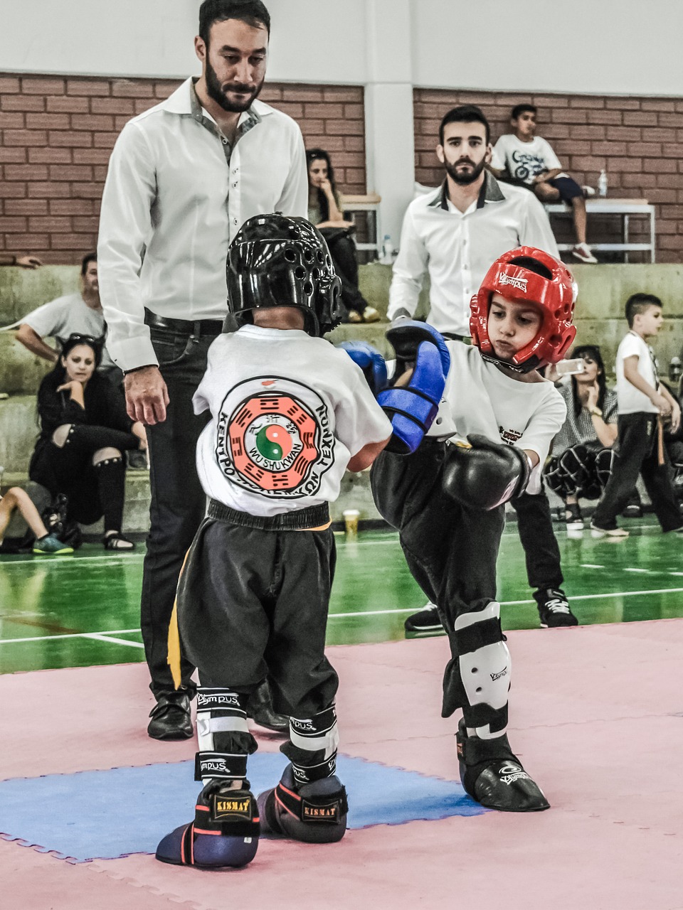 kick boxing competition junior free photo