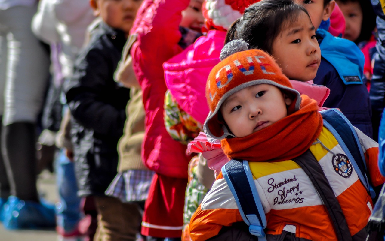kids kindergarten mongolia free photo