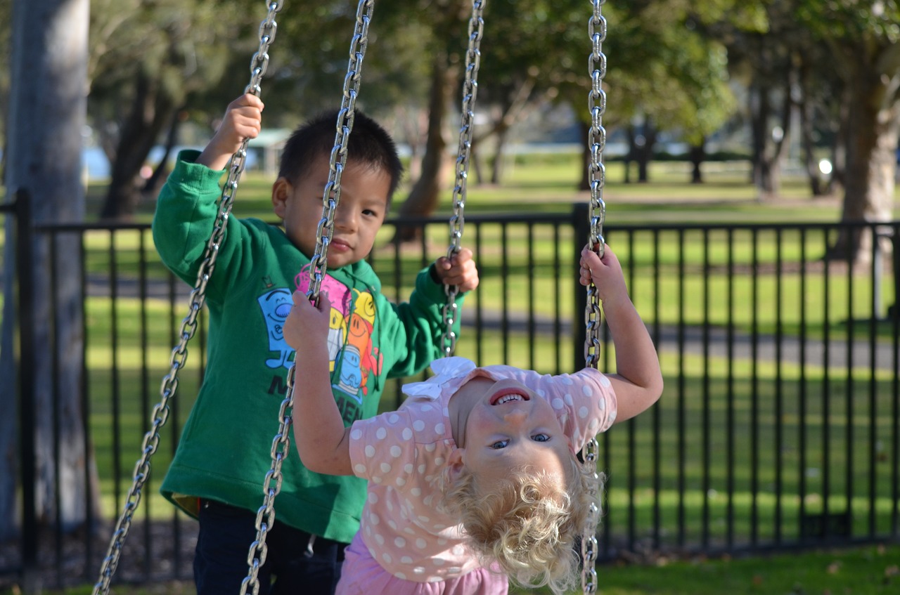 kids park playground free photo