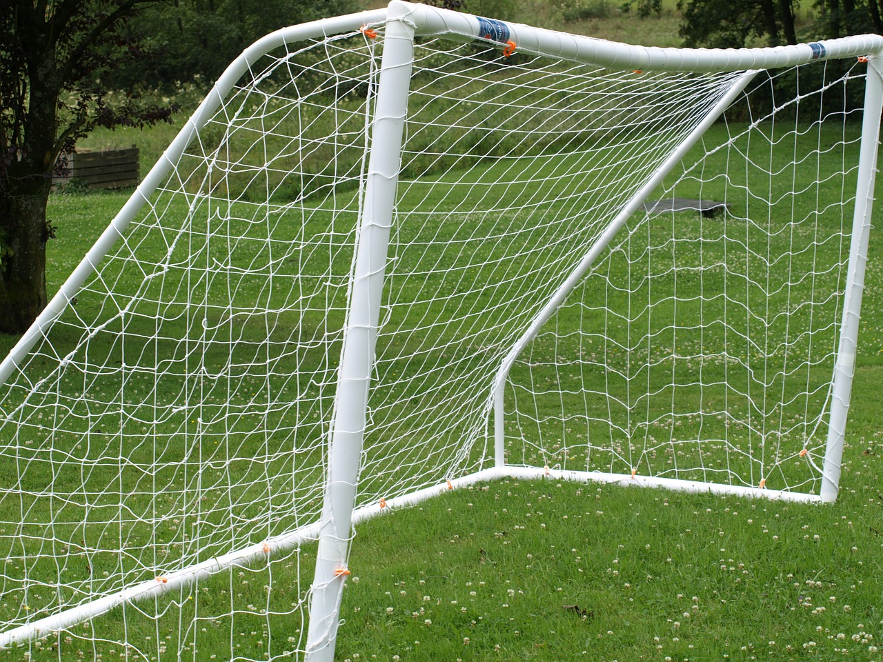 kids football goal goal ball sports free photo