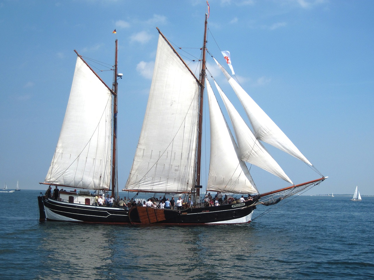 kiel sailing vessel baltic sea free photo