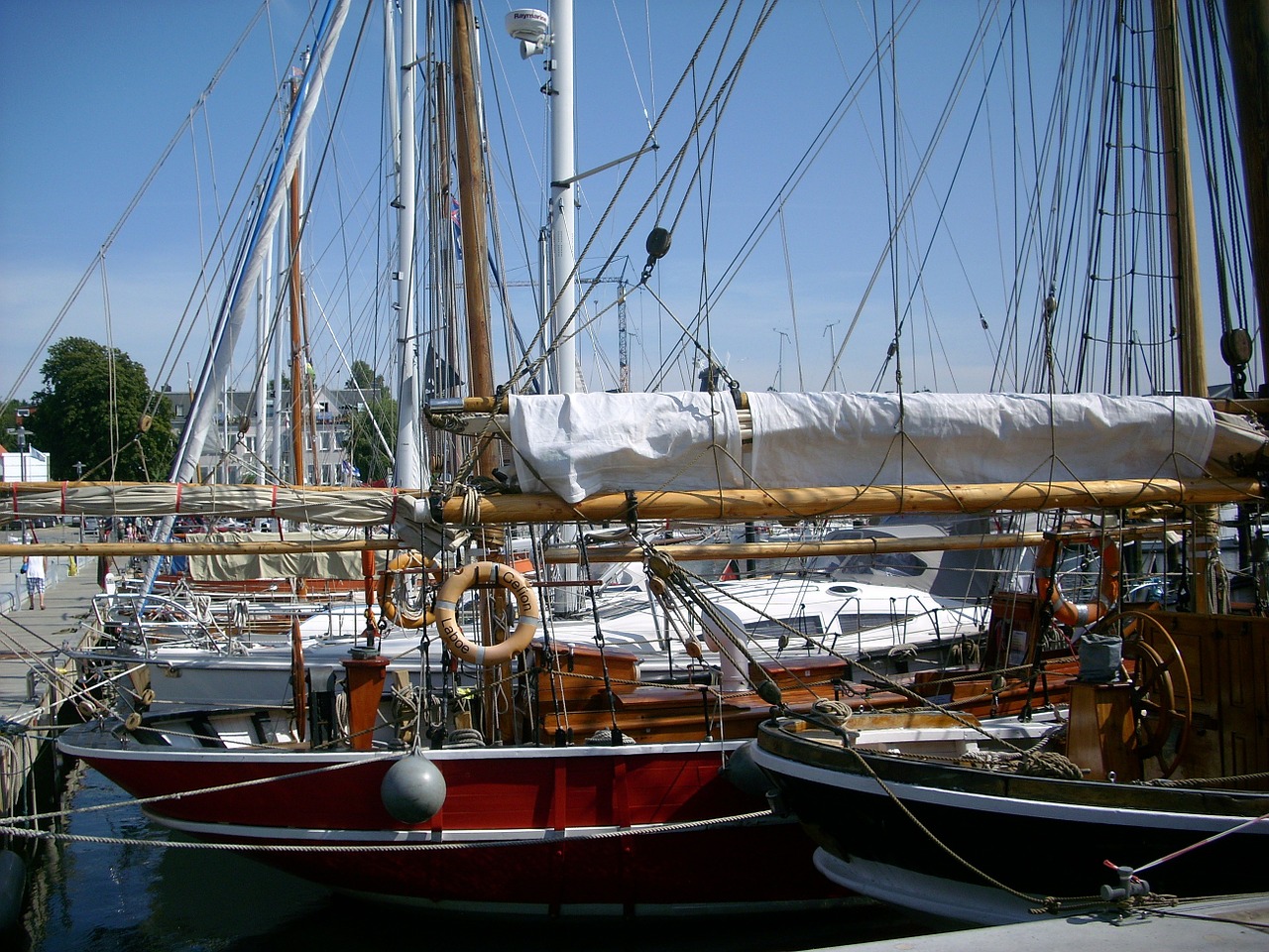 kiel laboe sailing ships free photo