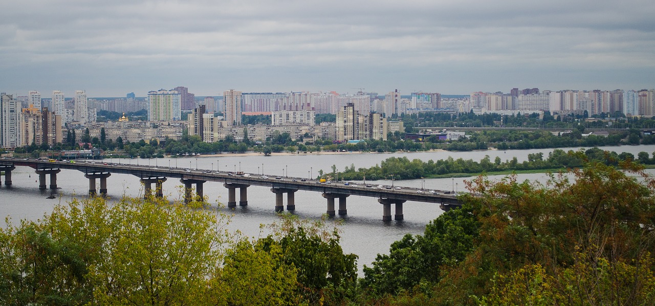 kiev ukraine river free photo