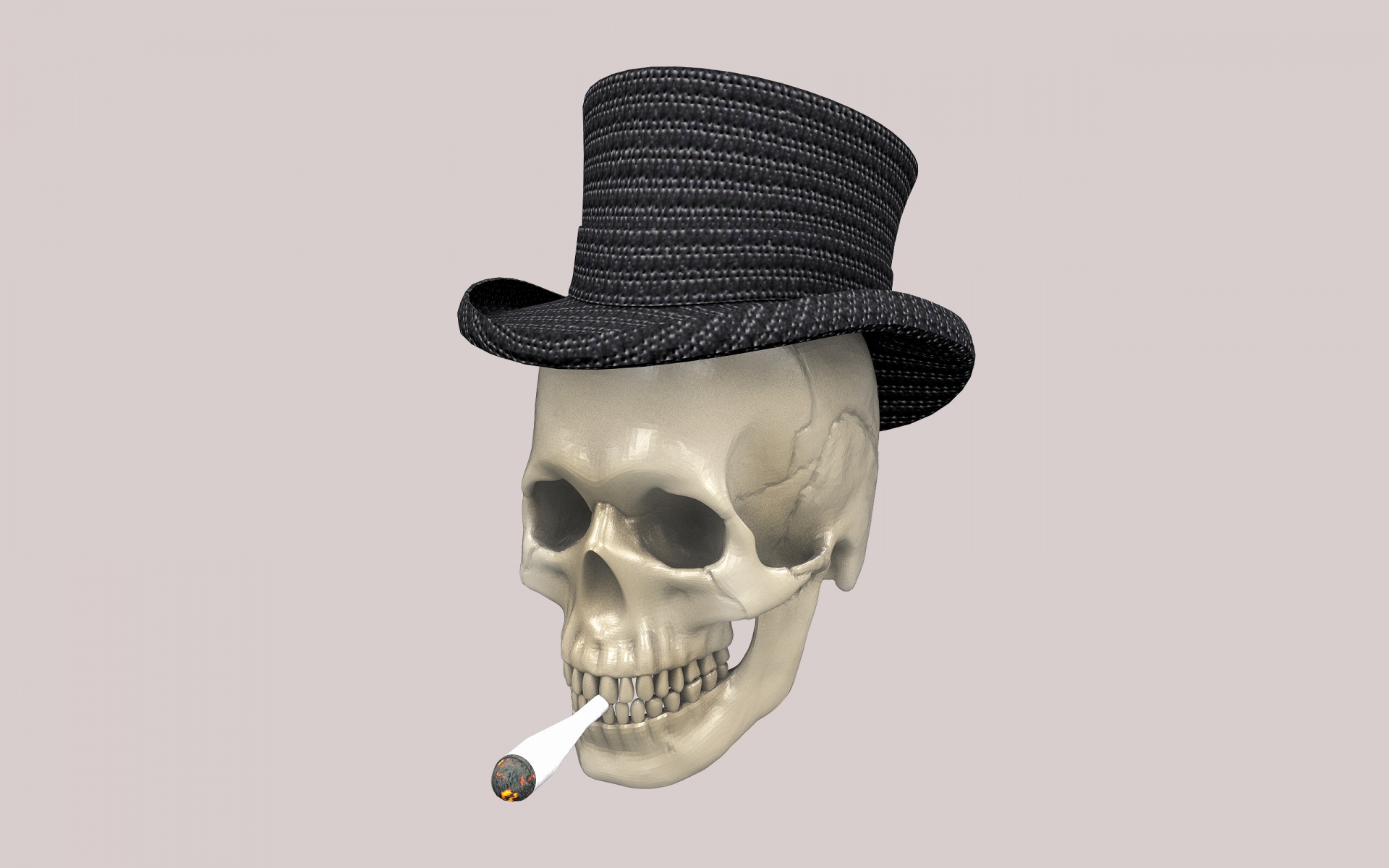 skull joint hat free photo