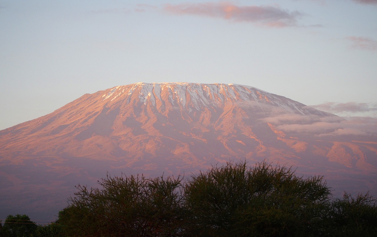 kilimanjaro africa mountain free photo