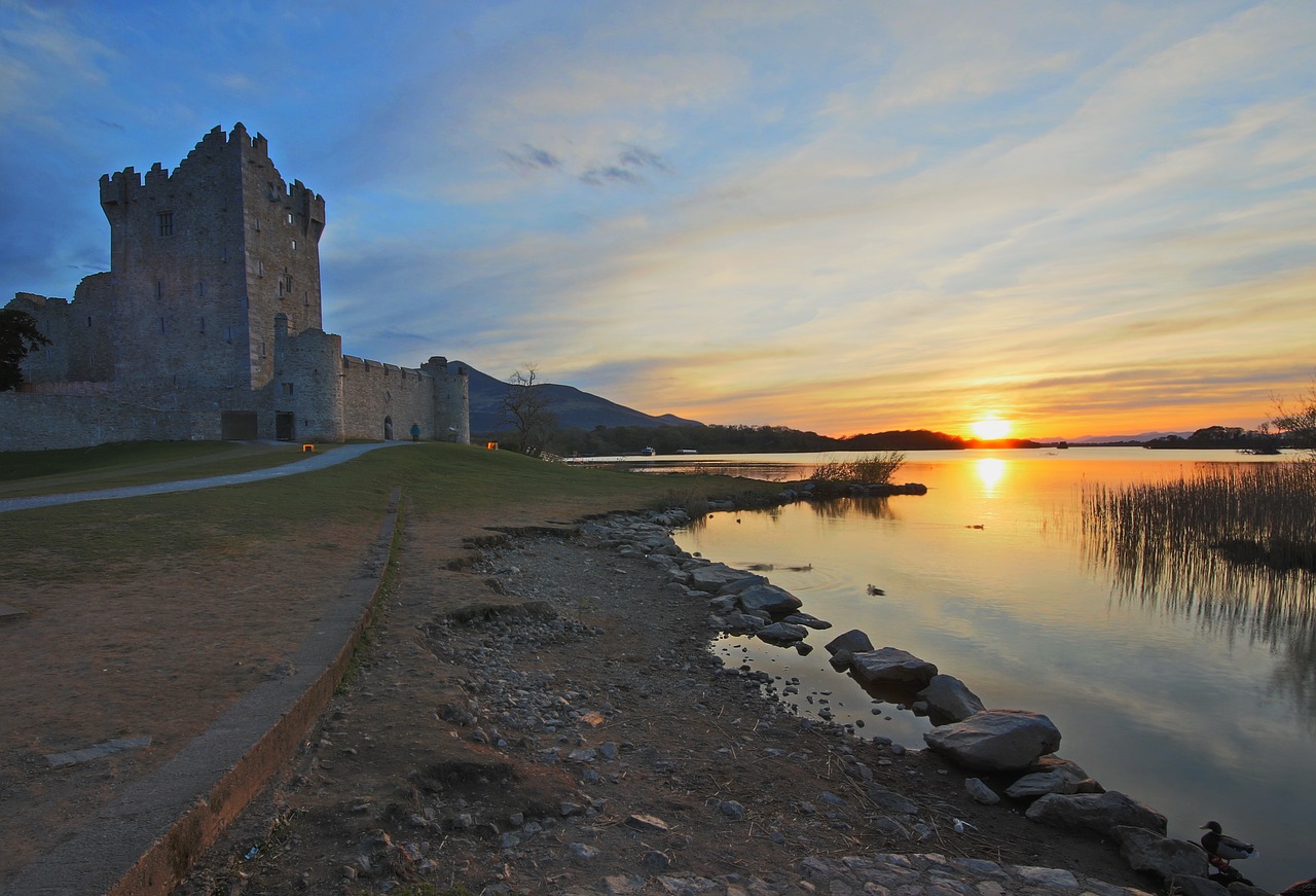 killarney ross castle free photo
