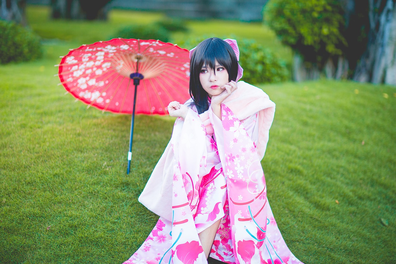 kimono girl japanese free photo