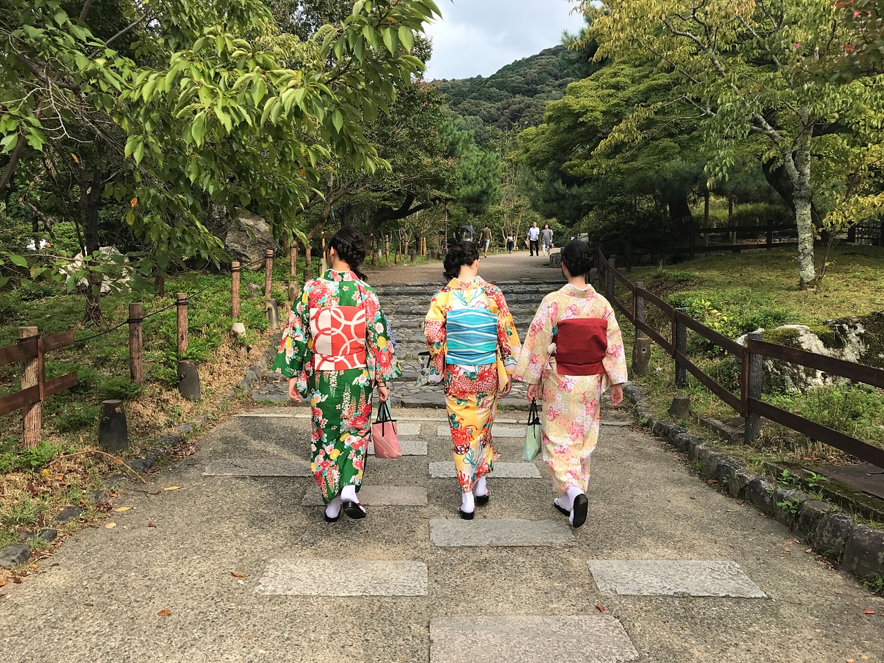 kimono japan kyoto free photo