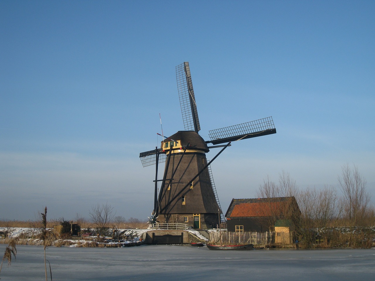 kinderdijk holland molina free photo