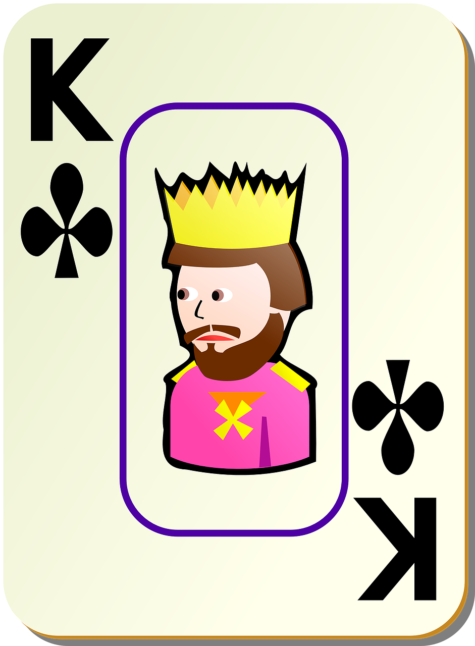 king clubs card free photo