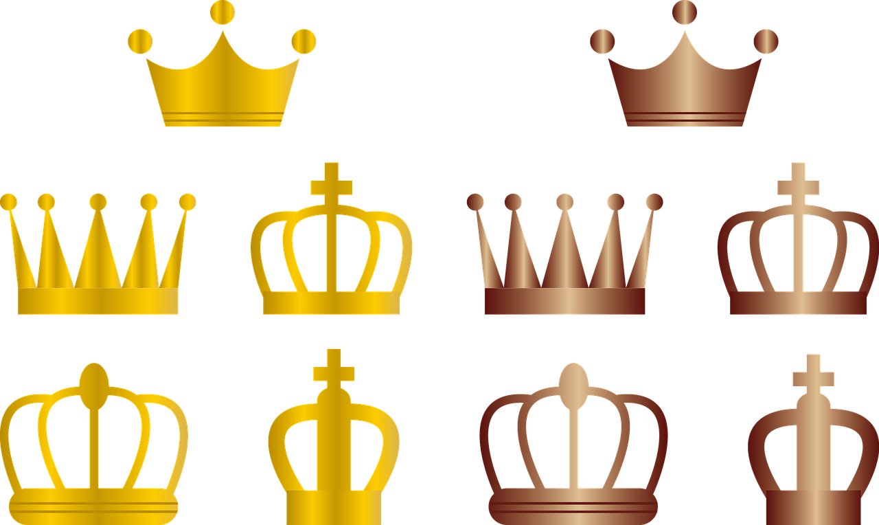 king crown  gold crown  copper crown free photo