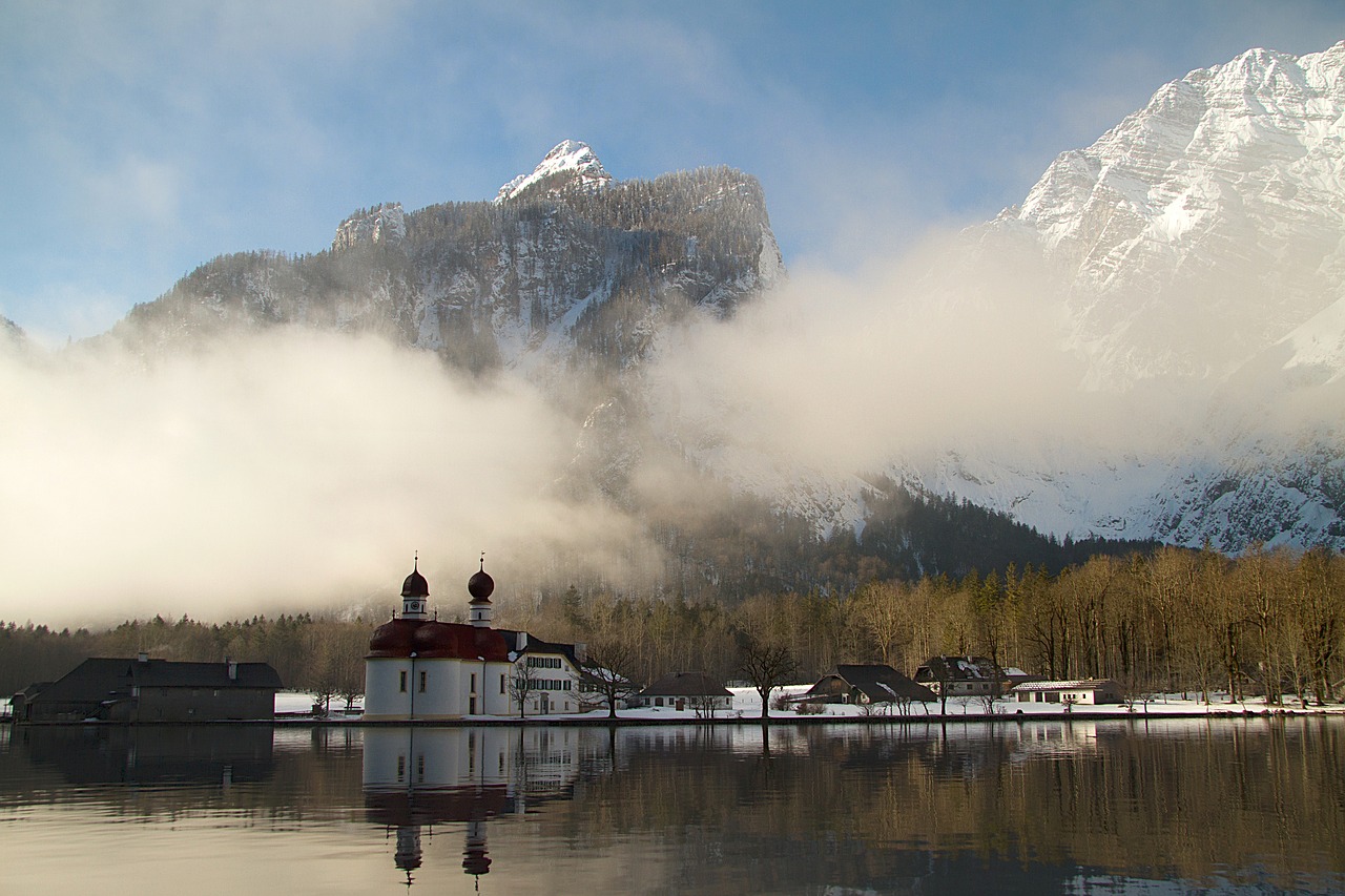 king lake bartholomä st berchtesgadener land free photo