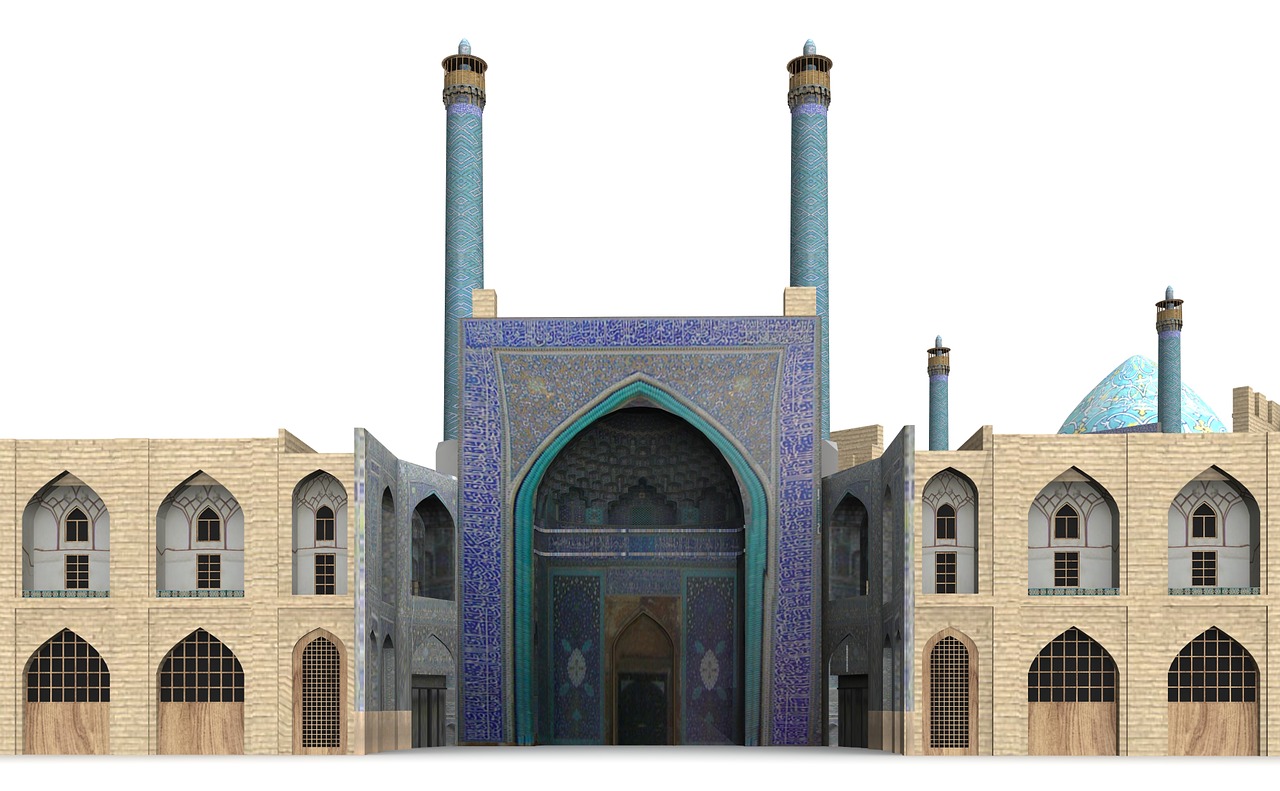 king mosque isfahan iran free photo