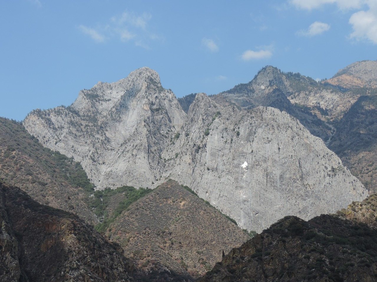 kings canyon granite mountain free photo