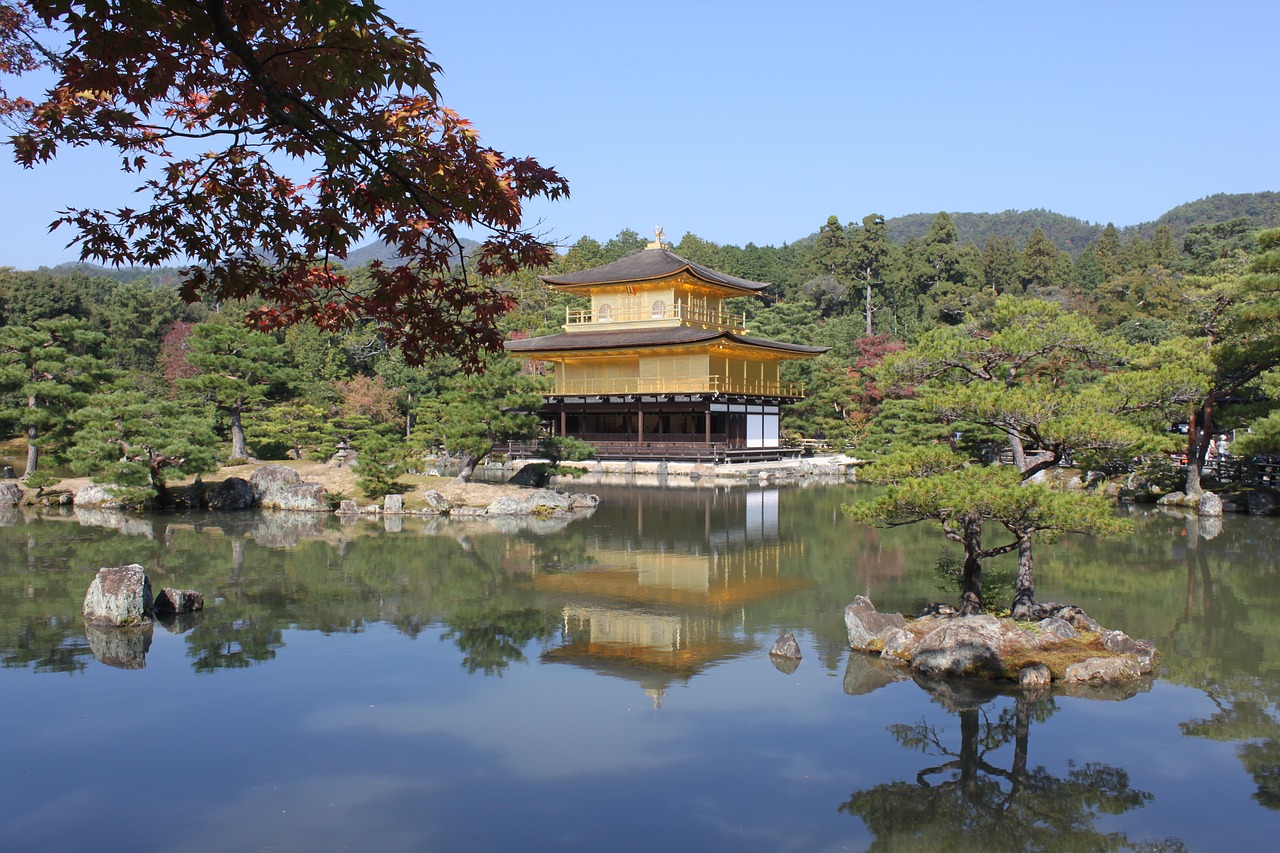 kinkaku ji kyoto japan free photo