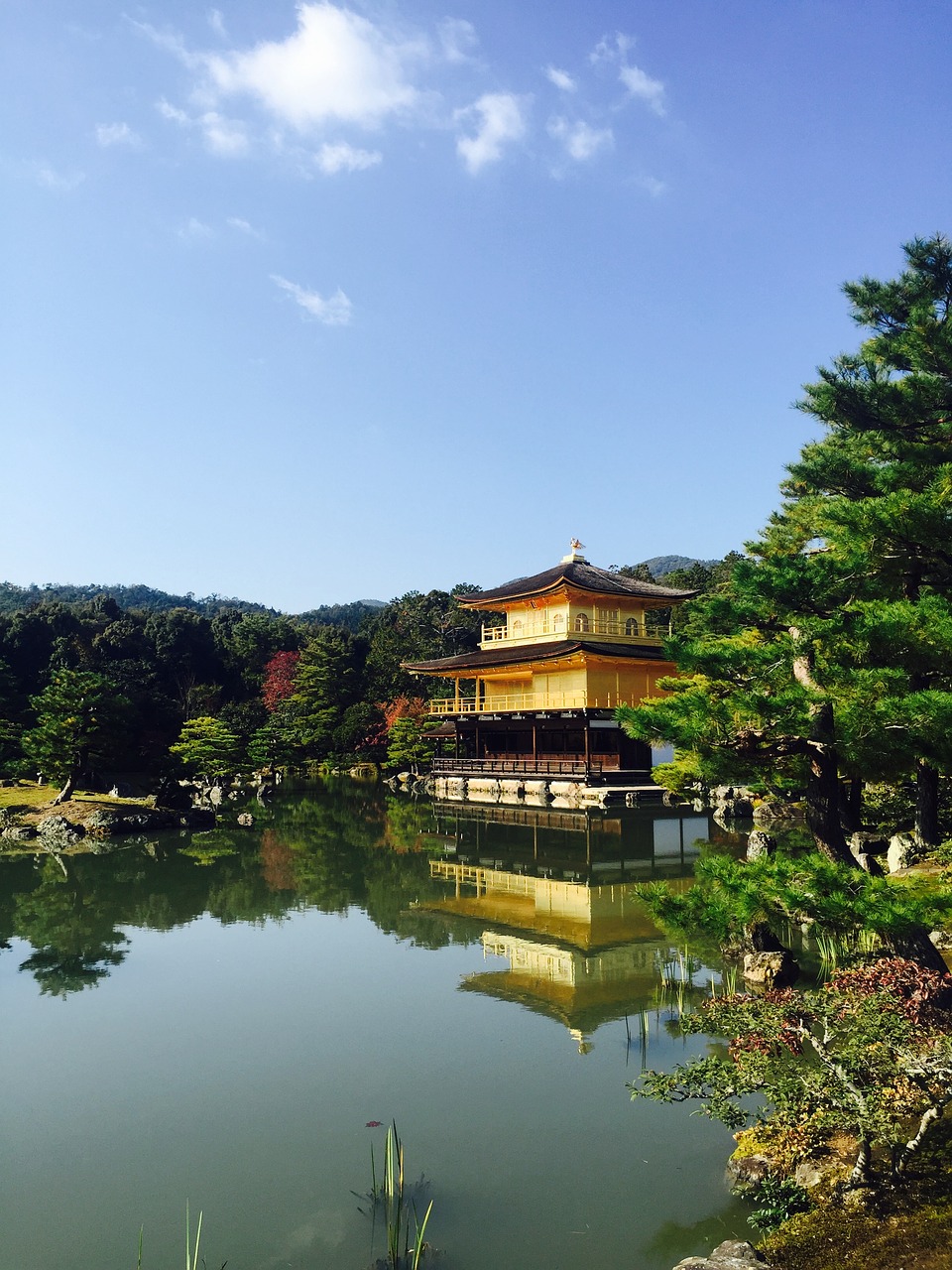 kinkaku ji kyoto japan free photo