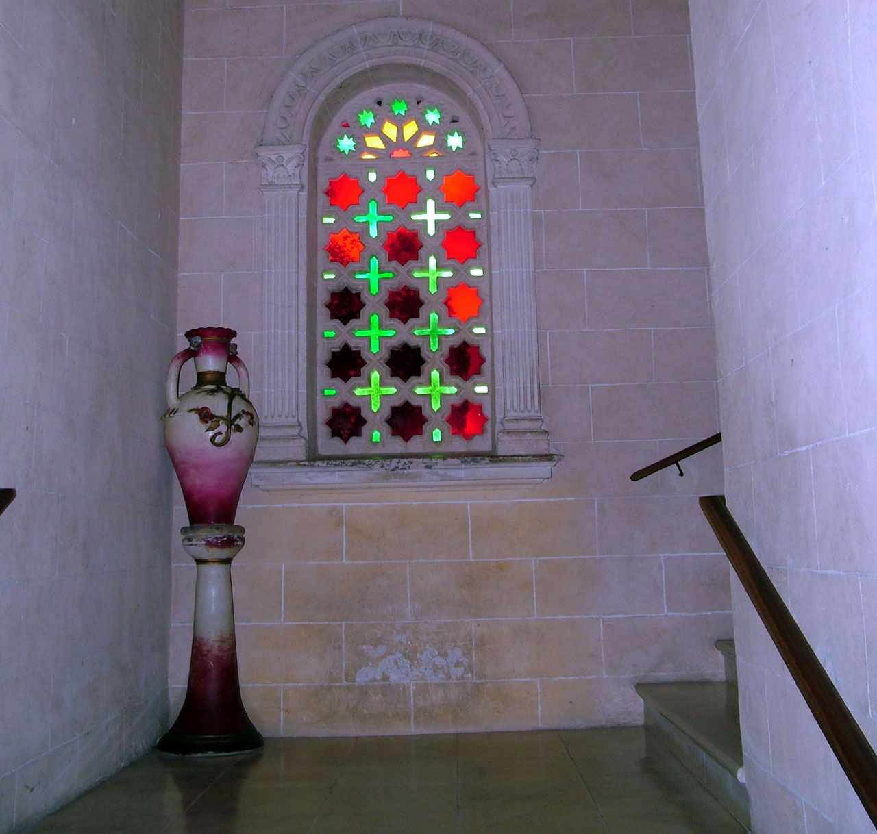 church entrance window free photo