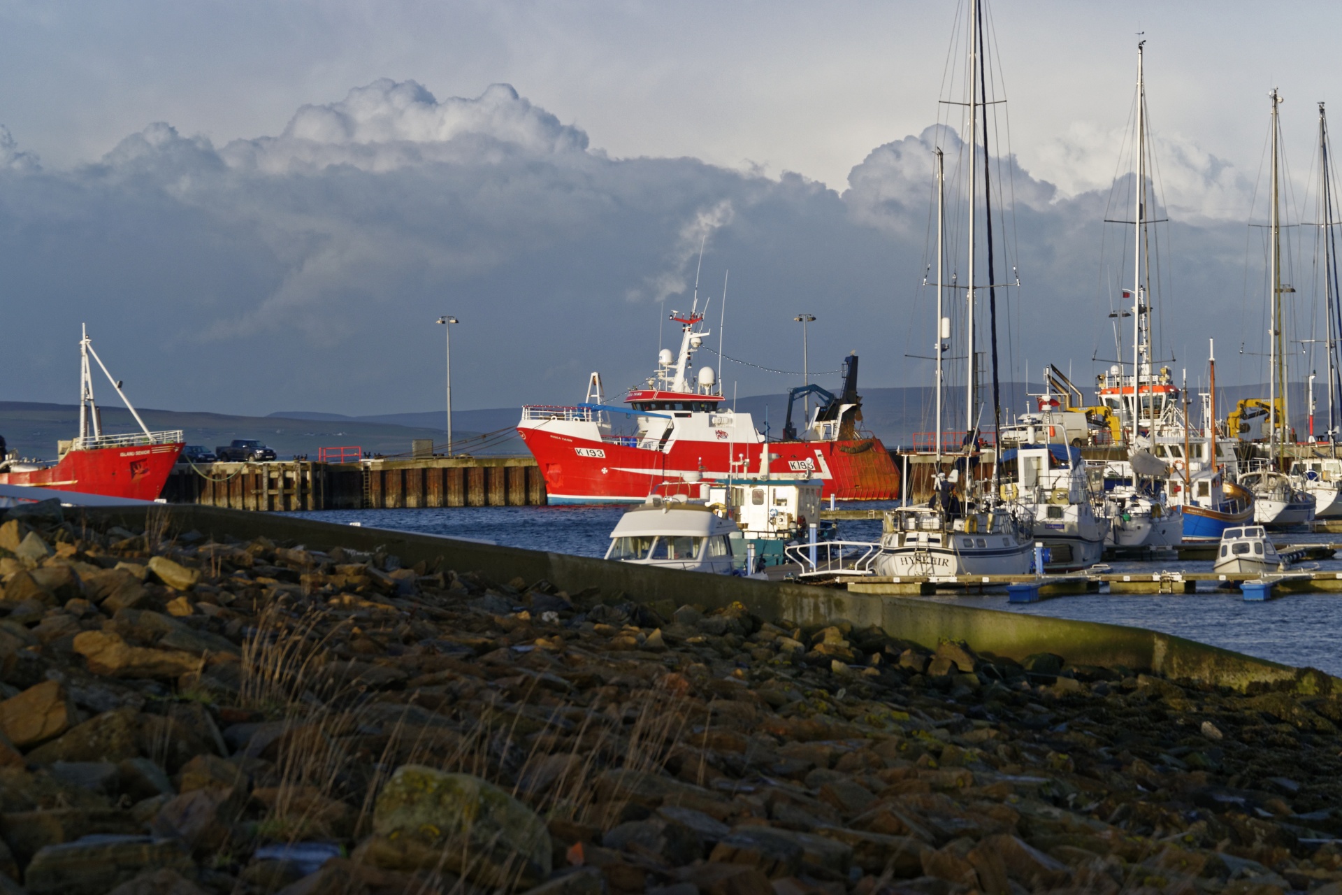 harbor harbour boats free photo