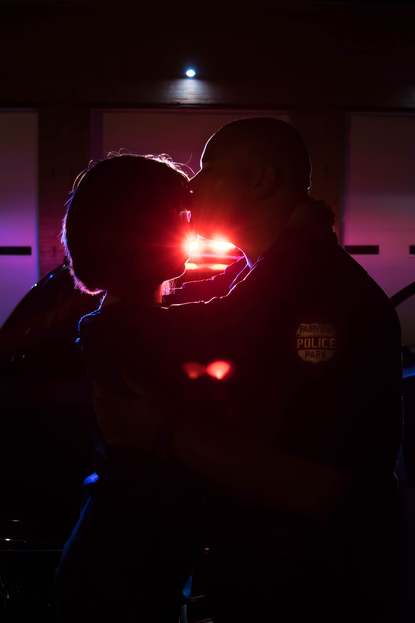 kiss police cruiser free photo