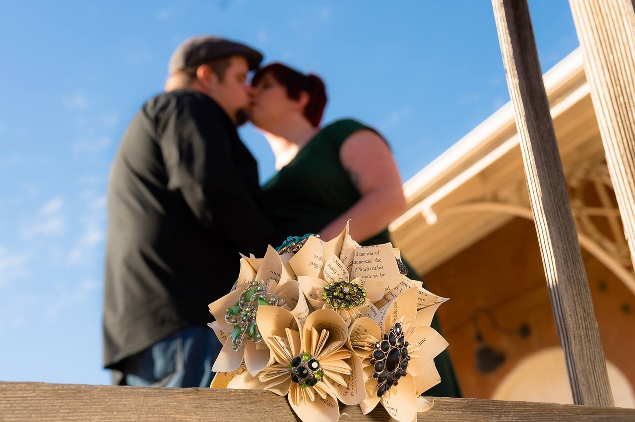 kissing wedding love free photo