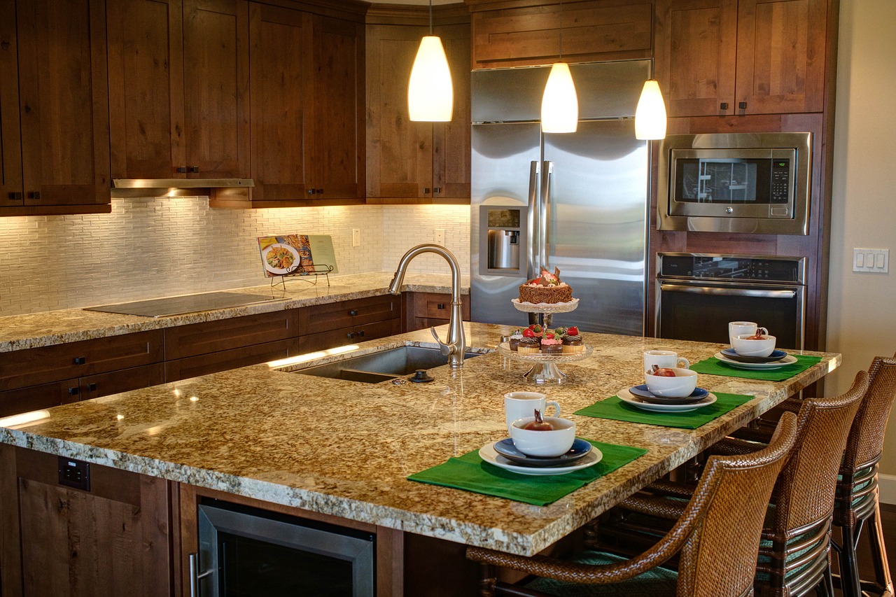kitchen home luxury home interior free photo