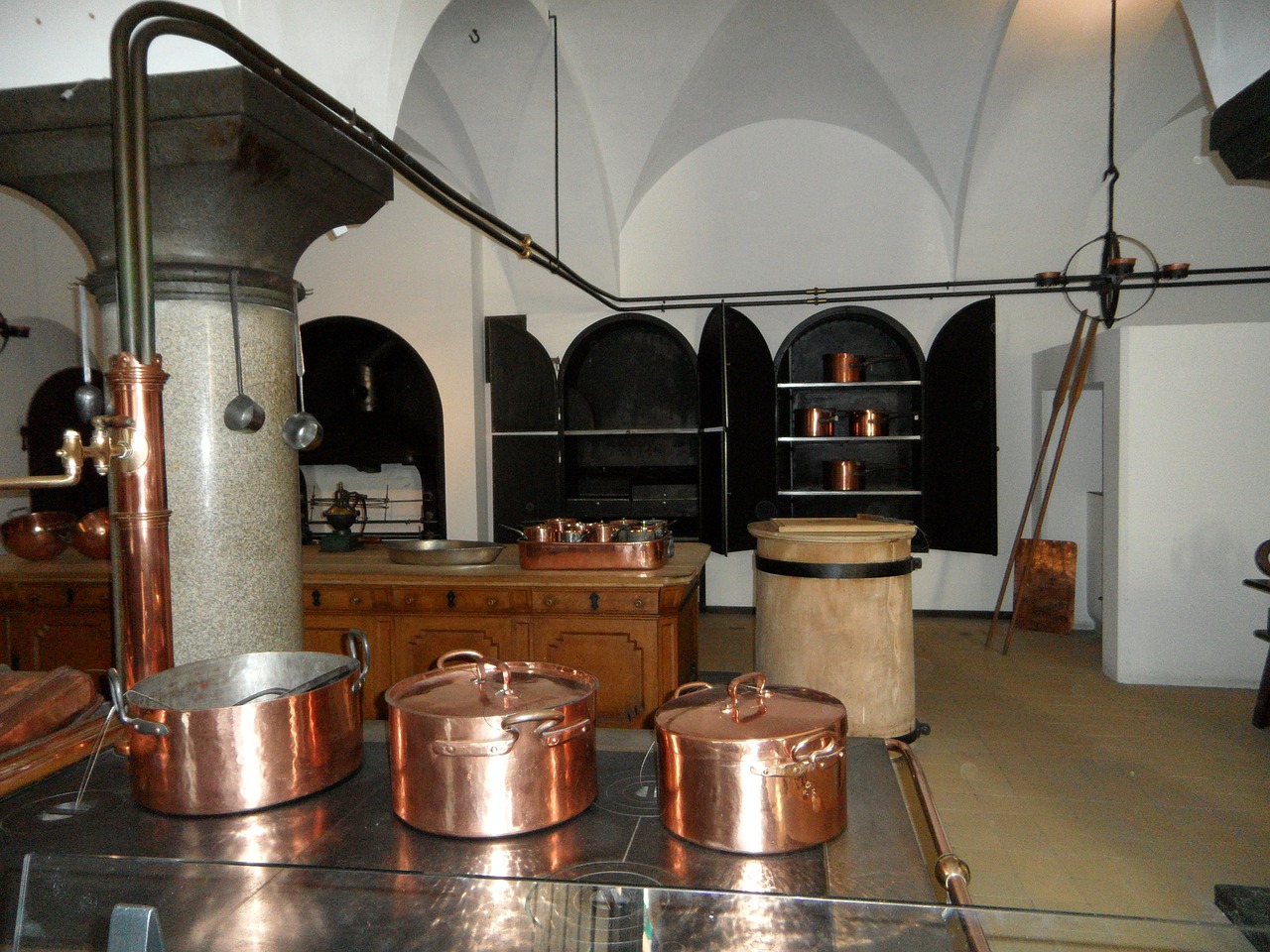 kitchen old museum free photo