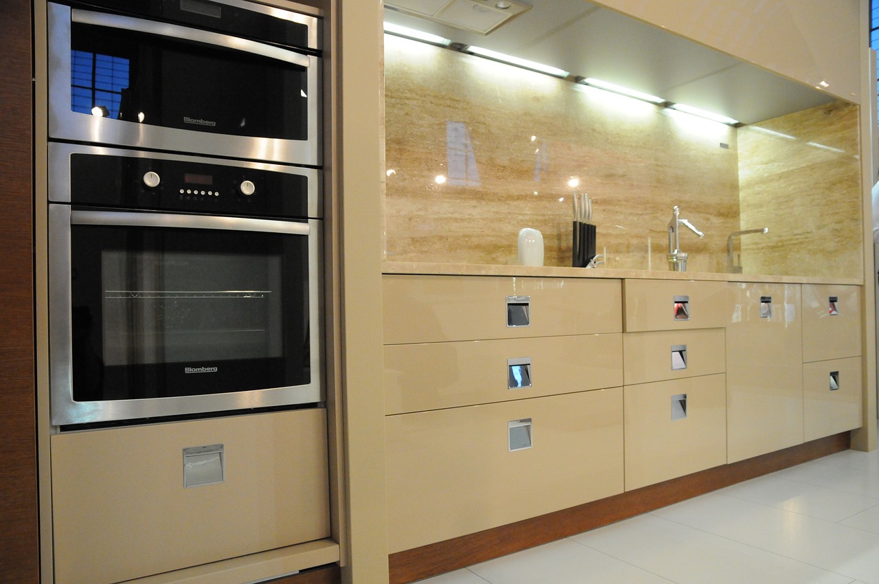 kitchen modular modern free photo
