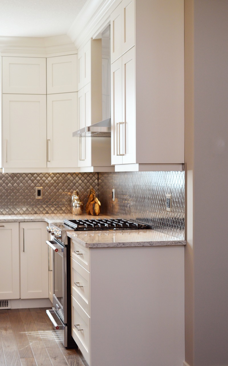 kitchen cabinets stove free photo