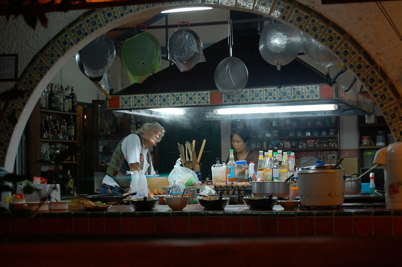 kitchen thailand food free photo