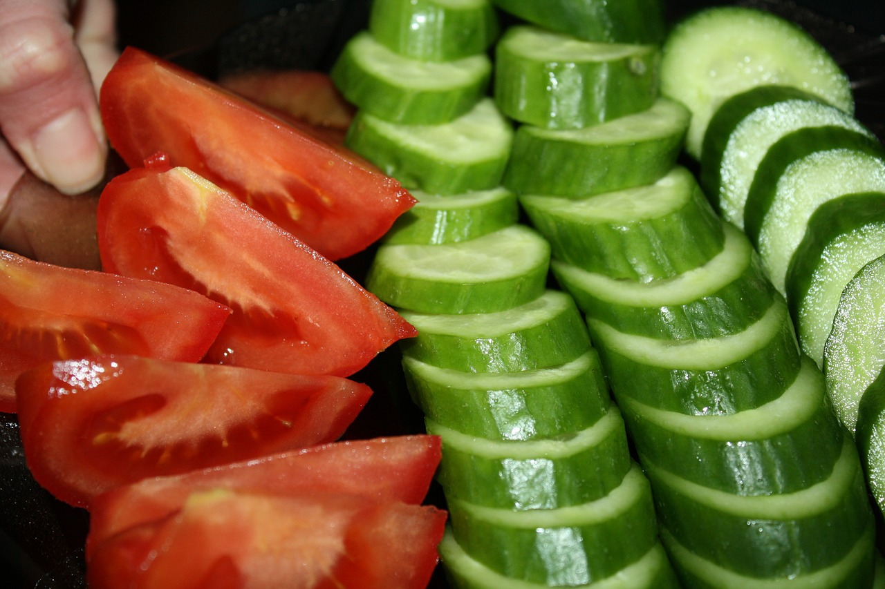 kitchen salad vegetables free photo