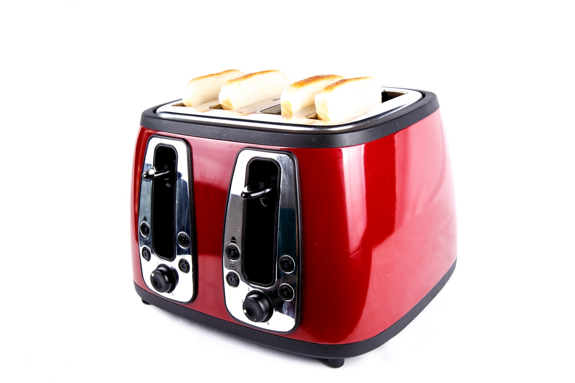 toaster kitchen red free photo