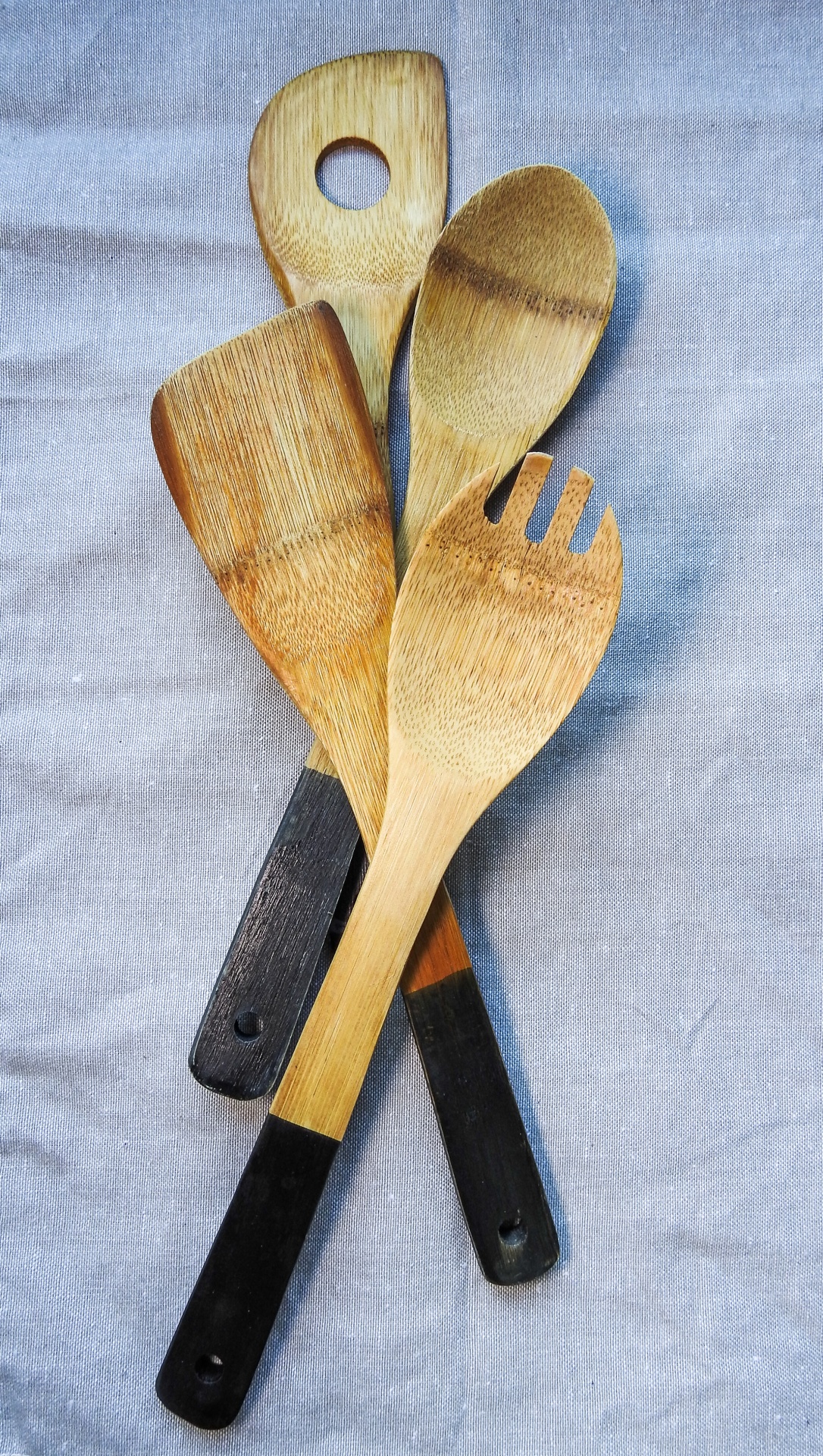 wood still life flatware free photo