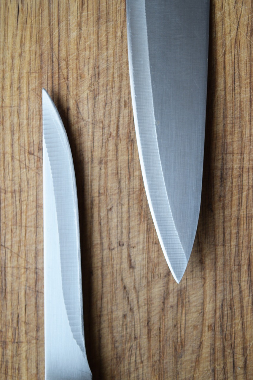 kitchen knife knives menu design free photo