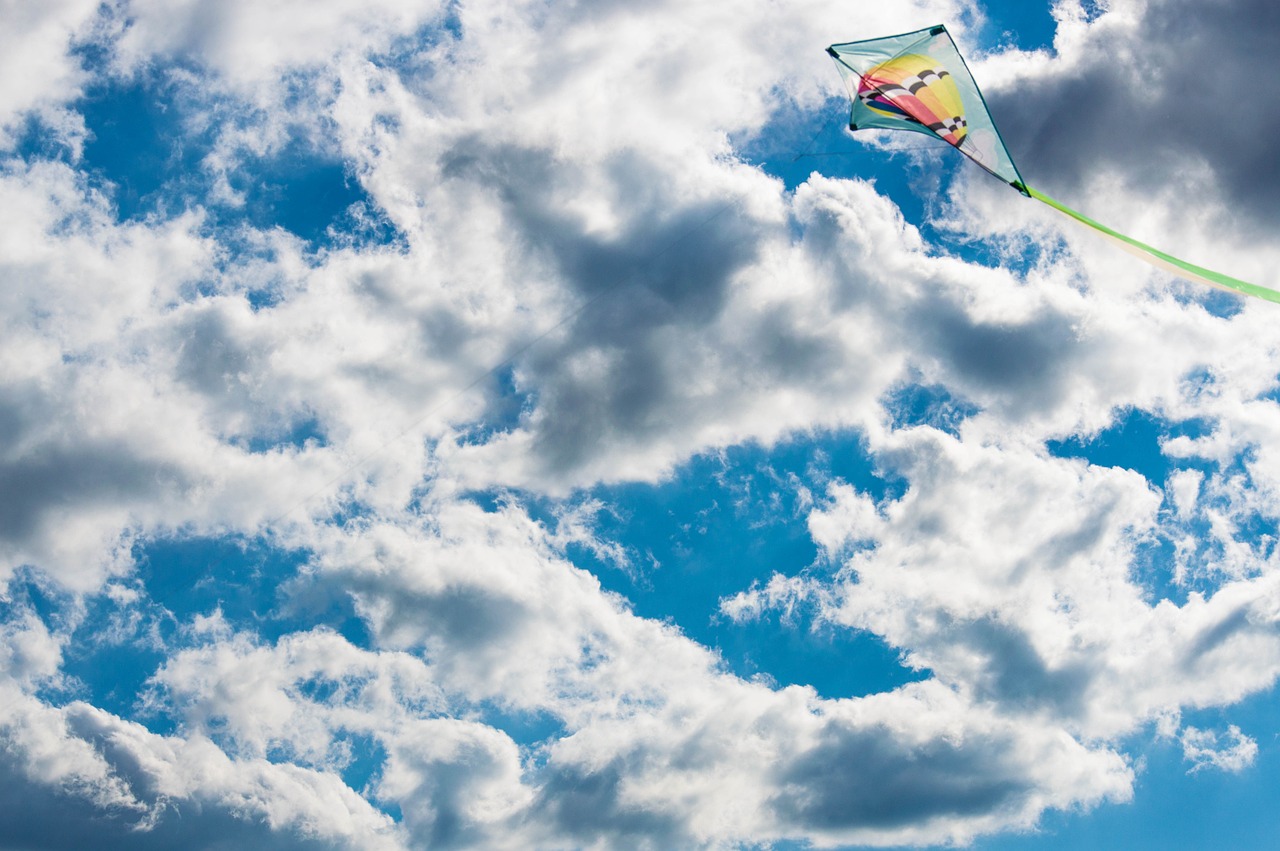 kite sky wind free photo