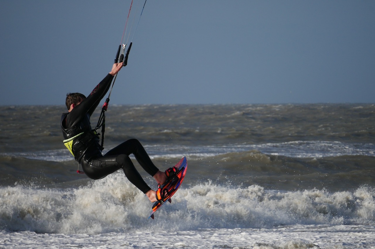 kite surf kite surfing free photo