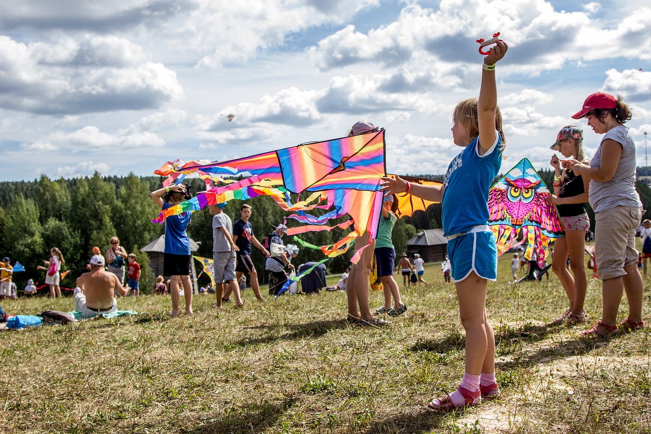 kite kids girl free photo