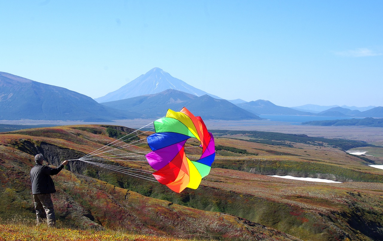 kite mountain plateau volcano free photo