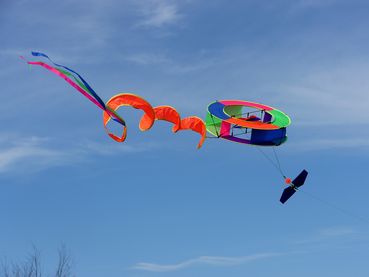 kite fly summer free photo