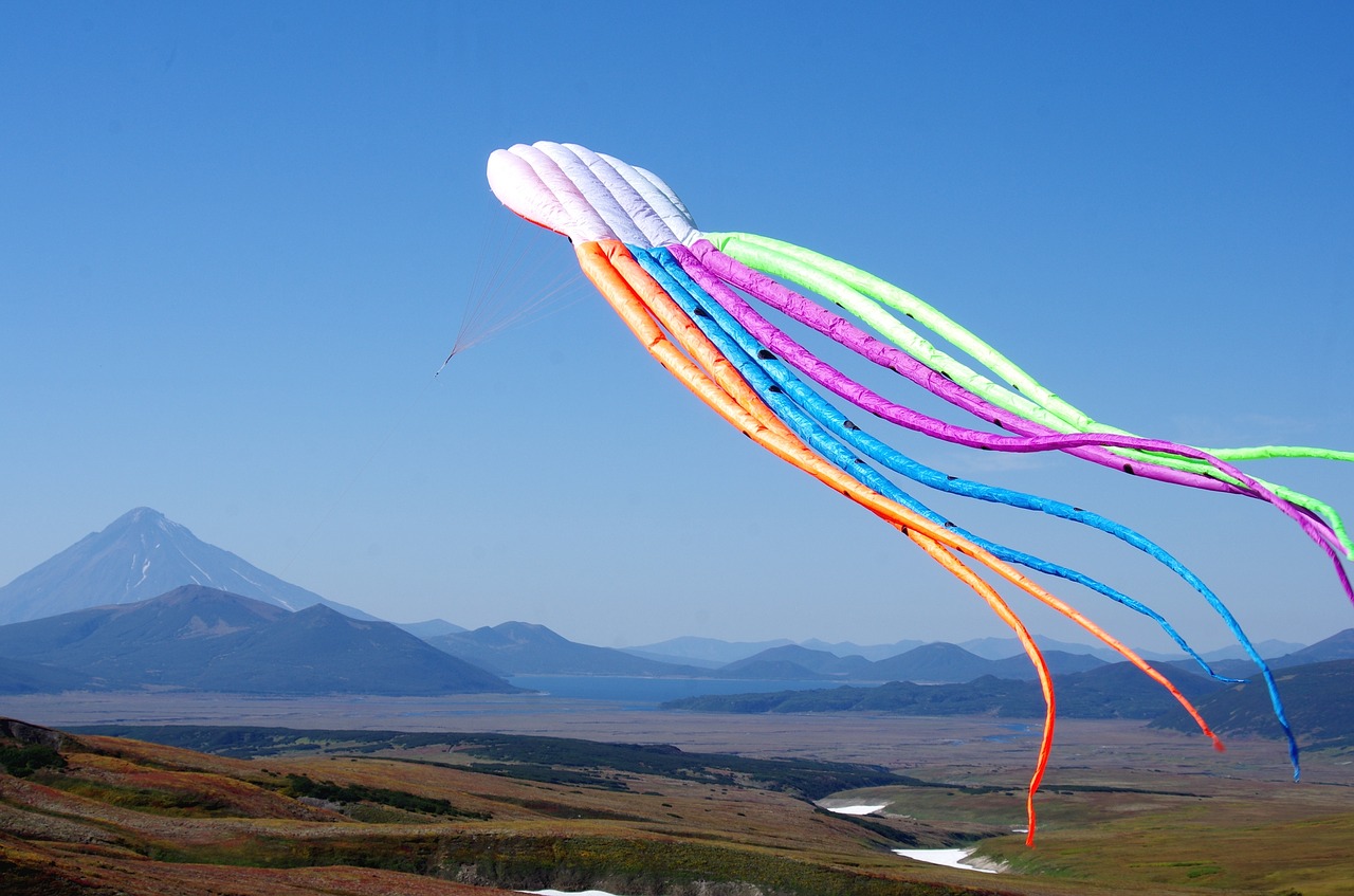 kite flight height free photo