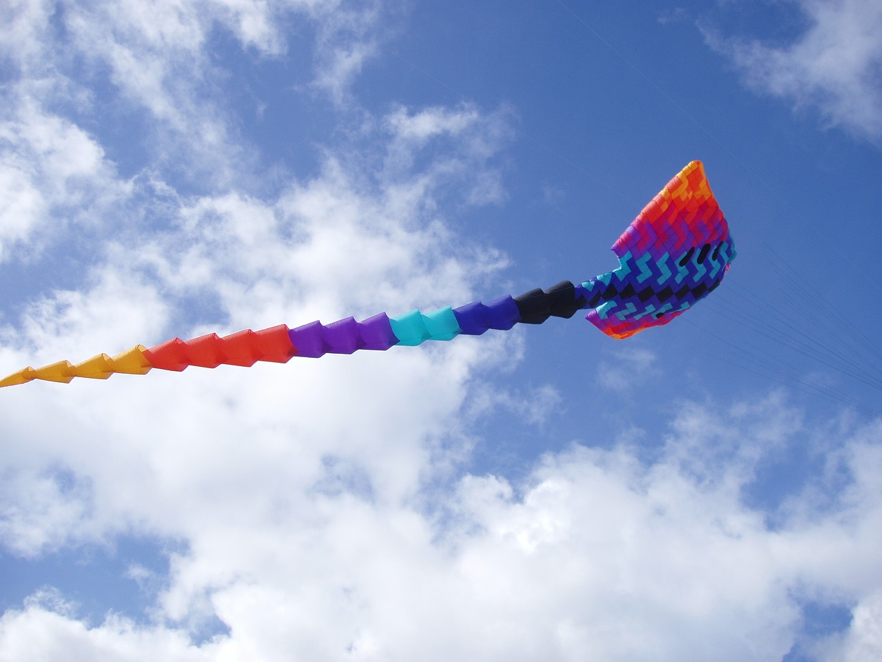 kite sky summer free photo
