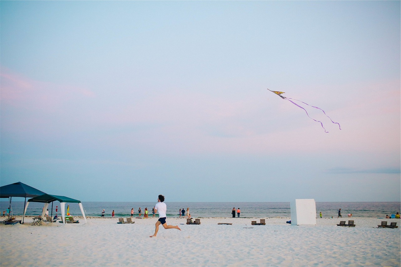 kite beach sand free photo