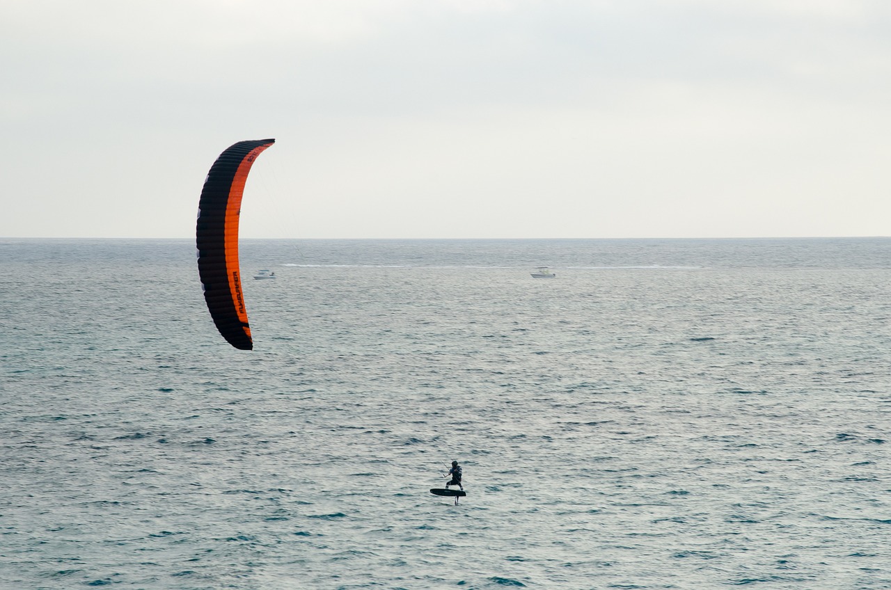kite-surfer kite surfer free photo