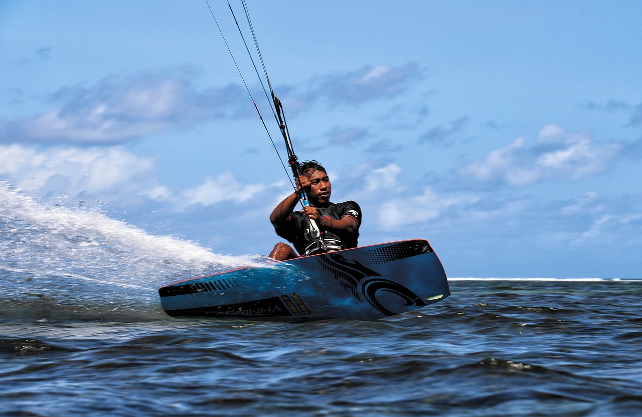 kite surfing bali sanur free photo