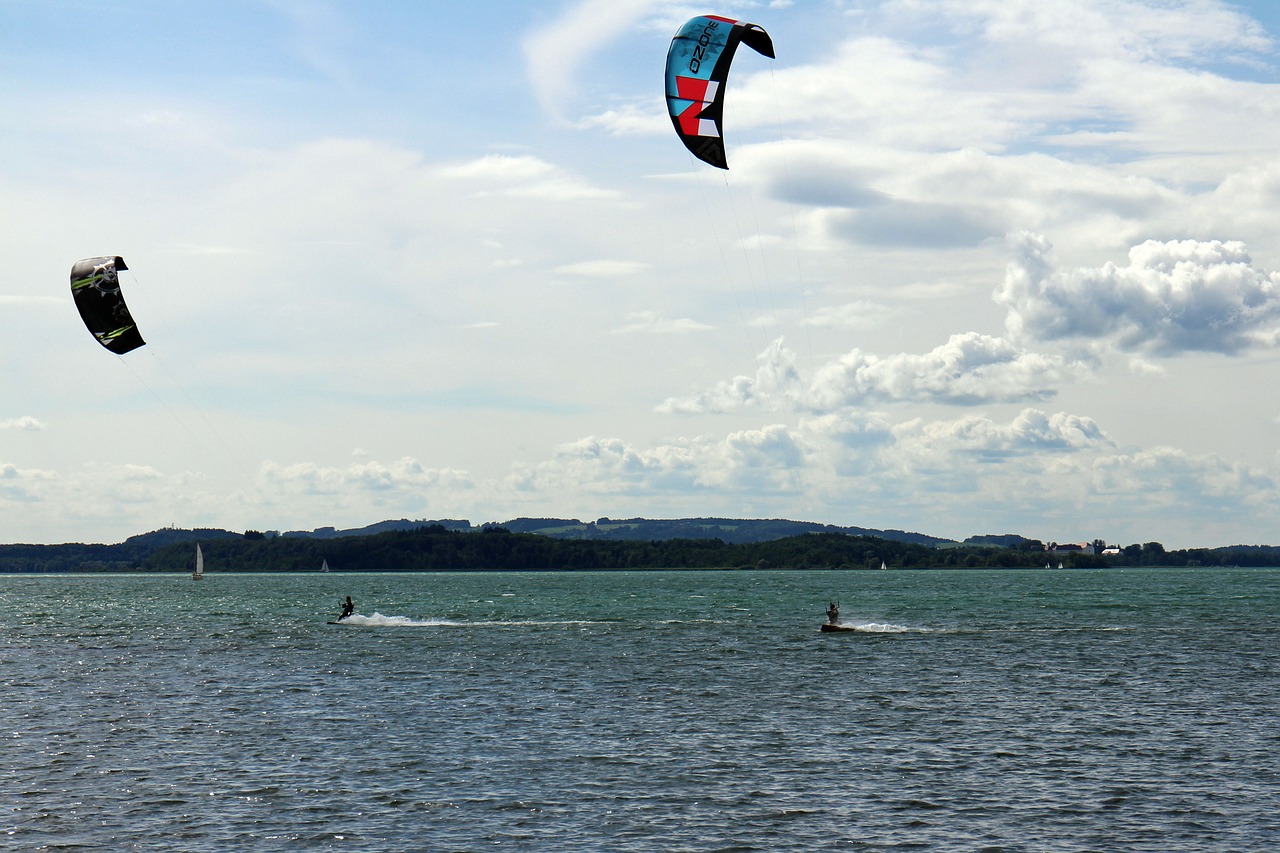 kite surfing surf kitesurfing free photo