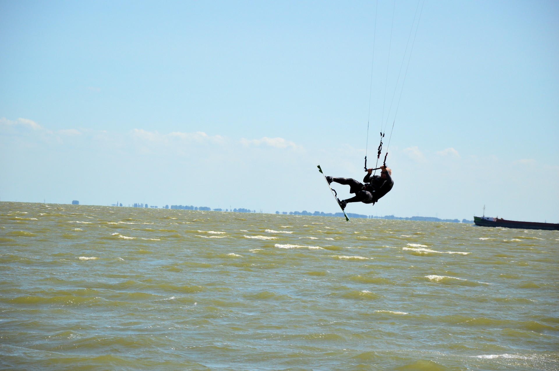 kite surfing windsurfing surfing free photo