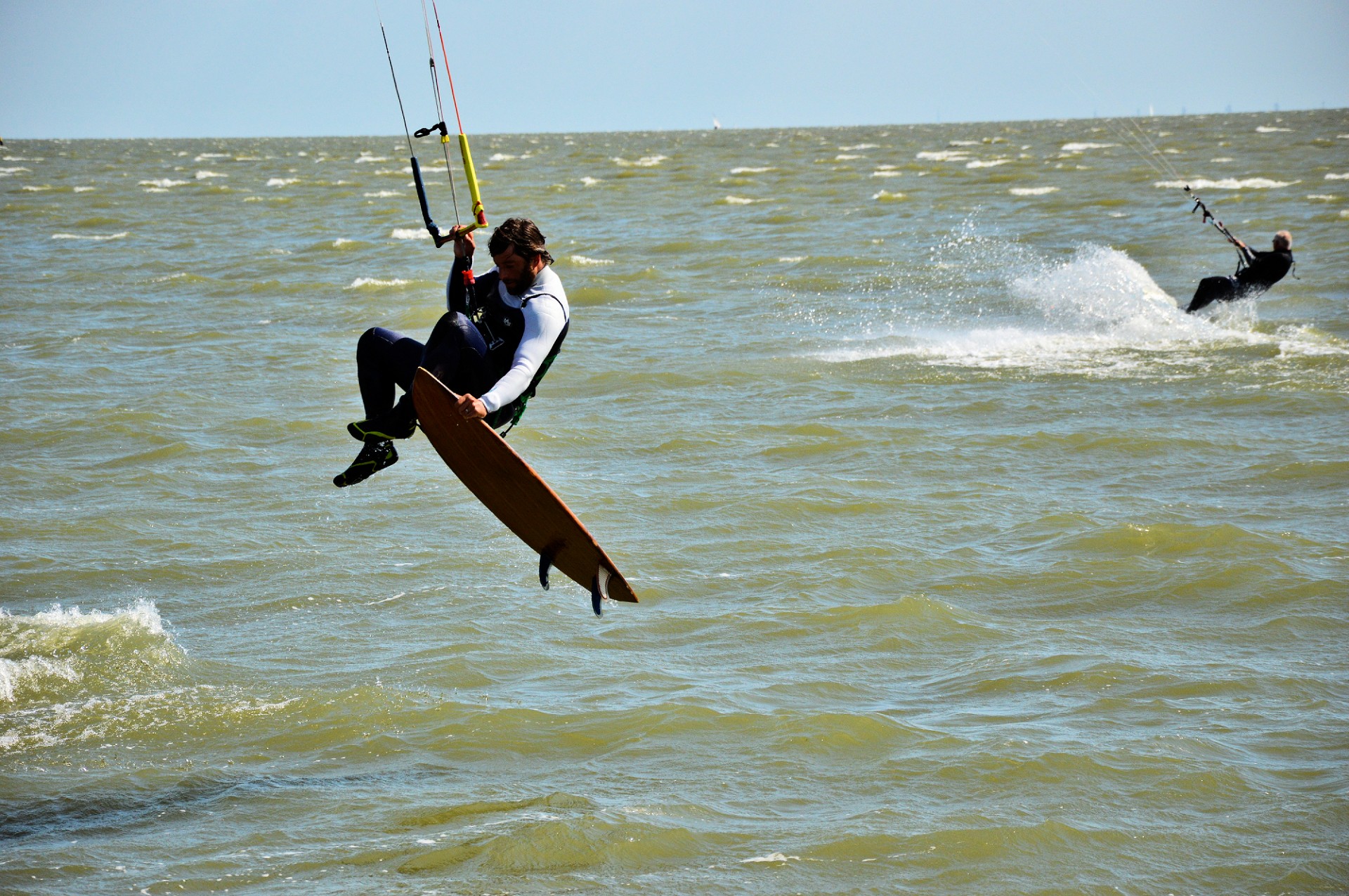 kite surfing windsurfing surfing free photo