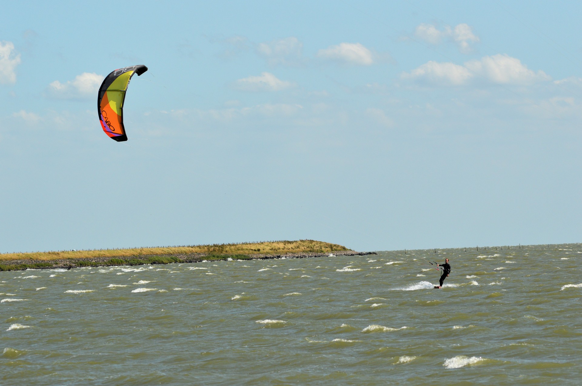 kite surfing windsurfing surfing free photo