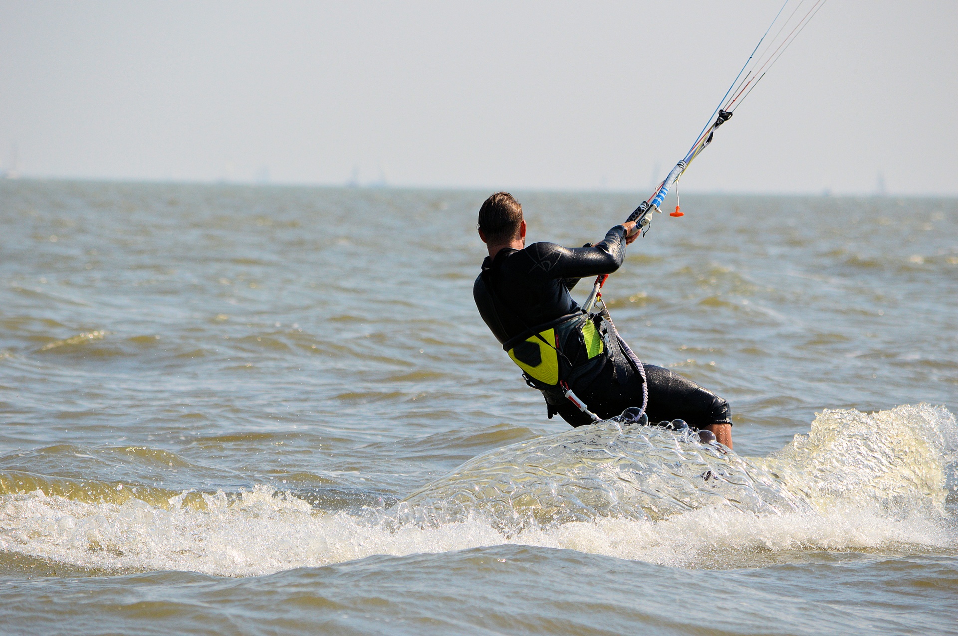 kitesurfing windsurfing surfing free photo